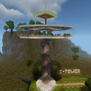 La C-Tower es una torre mirador donde podrás pasear y disfrutar de las vistas. El lugar de reuniones perfecto si buscas comida rica y buen ambiente. Podrás visitarla desde cualquier Waystone.